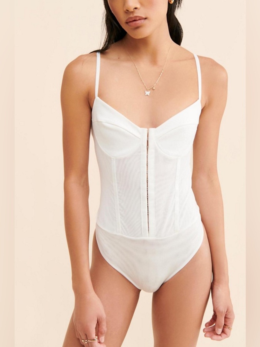 Free people Night Rhythm Corset Bodysuit - Picture 7 of 10